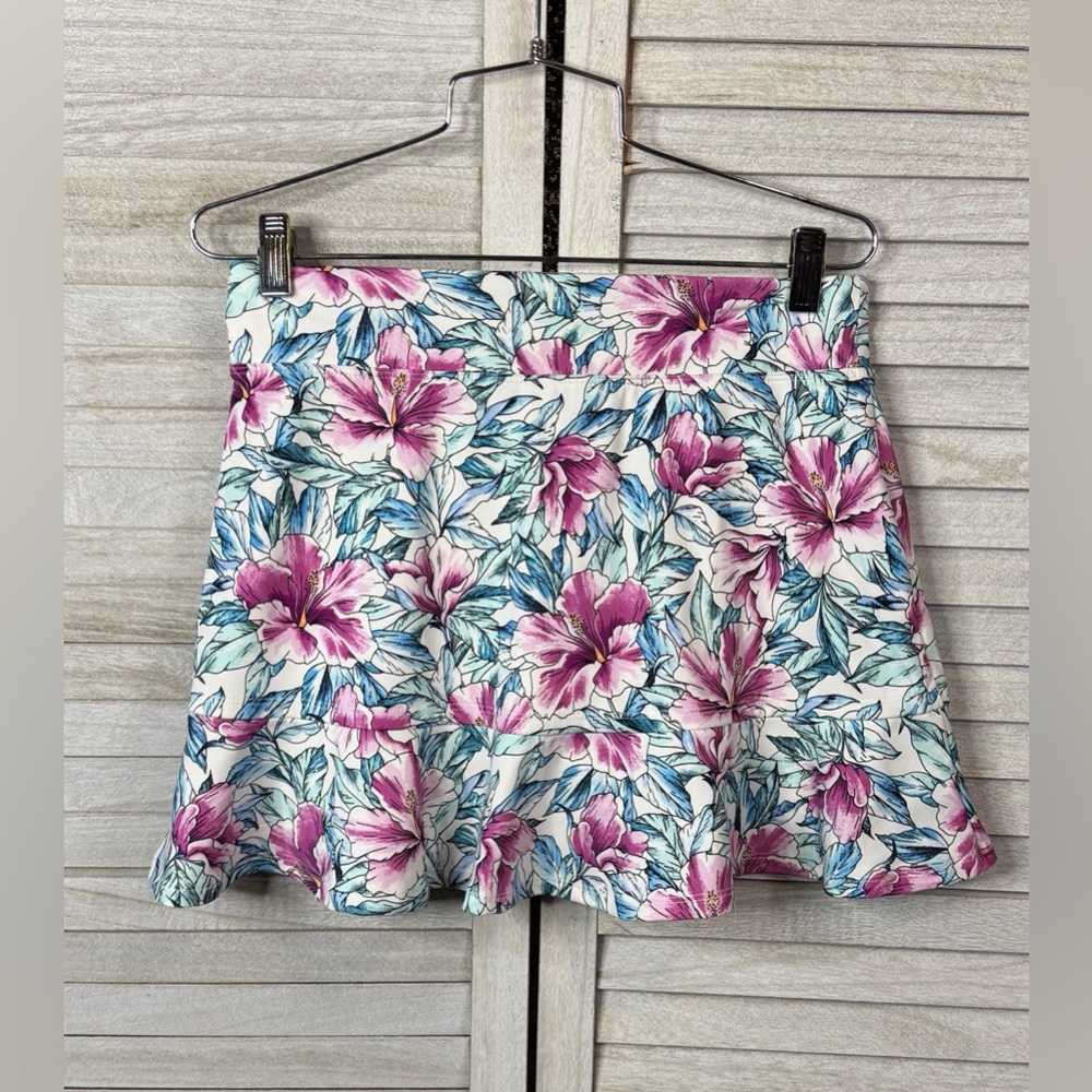 Tommy Bahama Active Floral Athletic Skort Skirt Shorts Small Golf Tennis UPF - Picture 2 of 9